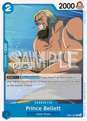 Prince Bellett, Extra Booster: Memorial Collection