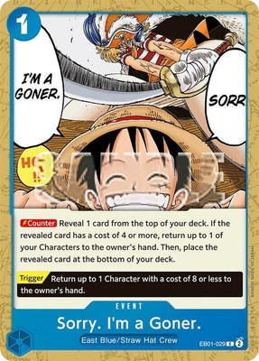 Sorry. I'm a Goner., Extra Booster: Memorial Collection