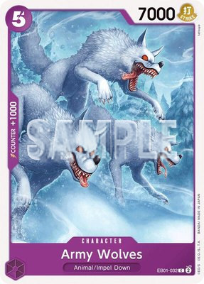 Army Wolves, Extra Booster: Memorial Collection