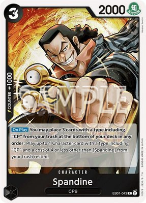 Spandine, Extra Booster: Memorial Collection