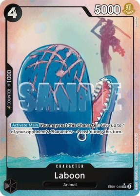 Laboon (048) (Alternate Art), Extra Booster: Memorial Collection