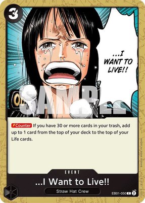 ...I Want to Live!!, Extra Booster: Memorial Collection