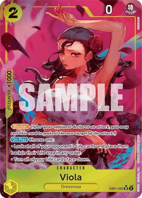 Viola (Alternate Art), Extra Booster: Memorial Collection