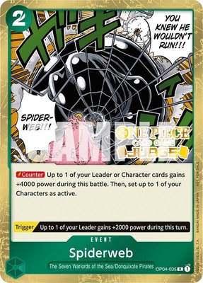 Spiderweb (Judge Pack Vol. 3), One Piece Promotion Cards