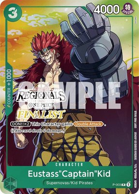 Eustass"Captain"Kid (Offline Regional 2024 Vol. 2) [Finalist], One Piece Promotion Cards