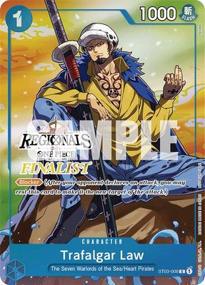 Trafalgar Law (Offline Regional 2024 Vol. 2) [Finalist], One Piece Promotion Cards