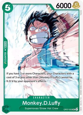 Monkey.D.Luffy (033), 500 Years in the Future