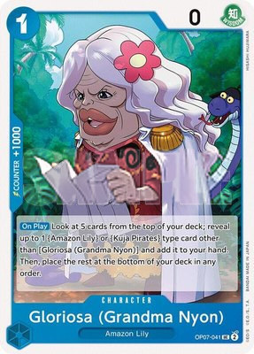 Gloriosa (Grandma Nyon), 500 Years in the Future