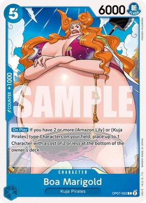 Boa Marigold, 500 Years in the Future