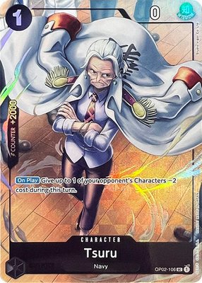 Tsuru (Premium Card Collection -Best Selection Vol. 1-), One Piece Promotion Cards