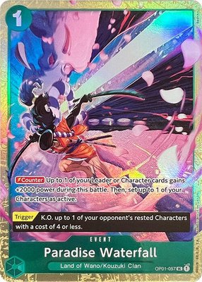 Paradise Waterfall (Premium Card Collection -Best Selection Vol. 1-), One Piece Promotion Cards