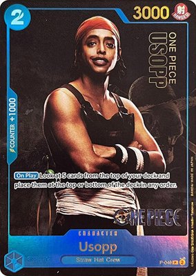 Usopp (Premium Card Collection -Live Action Edition-), One Piece Promotion Cards