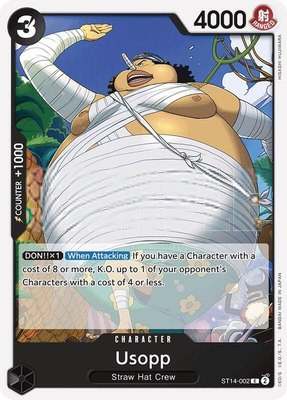 Usopp, Starter Deck 14: 3D2Y