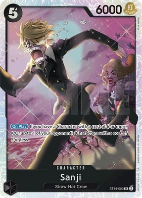 Sanji, Starter Deck 14: 3D2Y