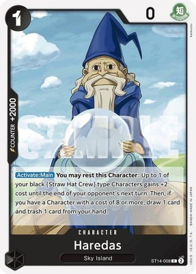 Haredas, Starter Deck 14: 3D2Y