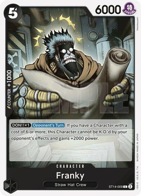 Franky, Starter Deck 14: 3D2Y