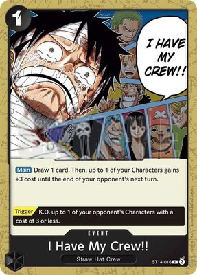 I Have My Crew!!, Starter Deck 14: 3D2Y