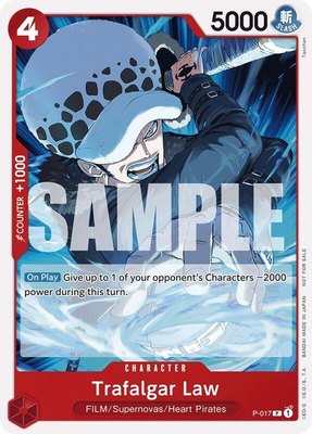 Trafalgar Law (Tournament Pack Vol. 7), One Piece Promotion Cards