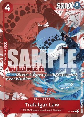 Trafalgar Law (Winner Pack Vol. 7), One Piece Promotion Cards