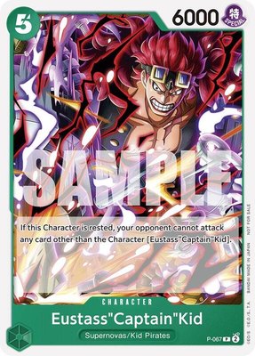 Eustass"Captain"Kid (OP-07 Pre-Release Tournament), One Piece Promotion Cards