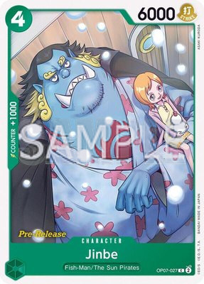 Jinbe (027), 500 Years in the Future Pre-Release Cards