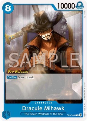 Dracule Mihawk, 500 Years in the Future Pre-Release Cards