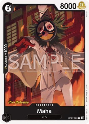 Maha, 500 Years in the Future Pre-Release Cards
