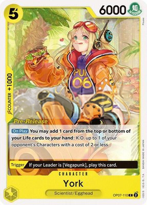York, 500 Years in the Future Pre-Release Cards