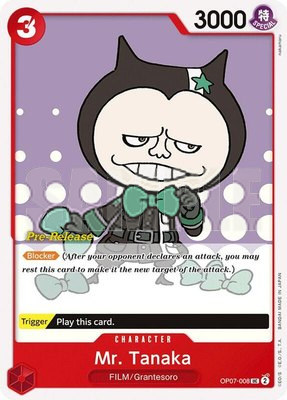 Mr. Tanaka, 500 Years in the Future Pre-Release Cards