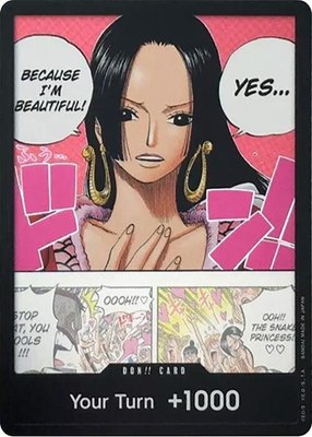 DON!! Card (Boa Hancock) (Double Pack Set Vol. 4), 500 Years in the Future