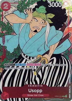 Usopp (English Version 1st Anniversary Set), One Piece Promotion Cards