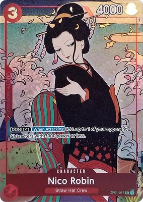 Nico Robin (English Version 1st Anniversary Set), One Piece Promotion Cards