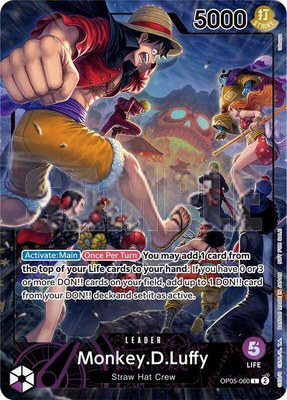 Monkey.D.Luffy (PSA Magazine), One Piece Promotion Cards