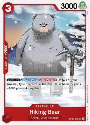 Hiking Bear, Two Legends