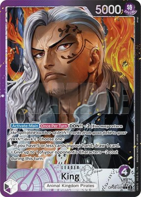 King (057) (Parallel), Two Legends