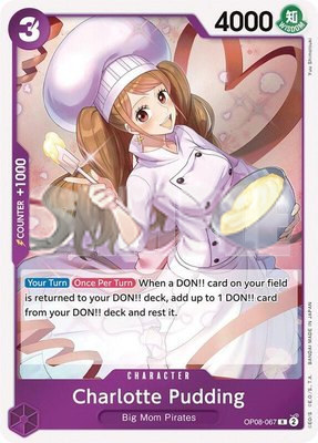 Charlotte Pudding (067), Two Legends