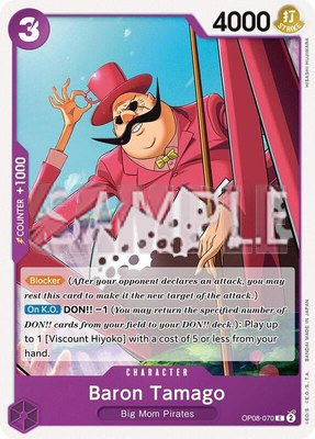 Baron Tamago, Two Legends