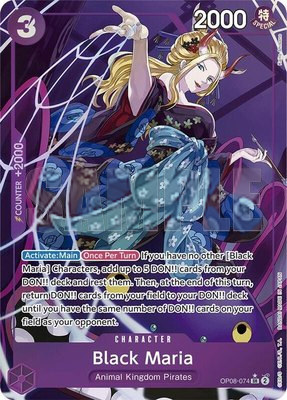Black Maria (Parallel), Two Legends