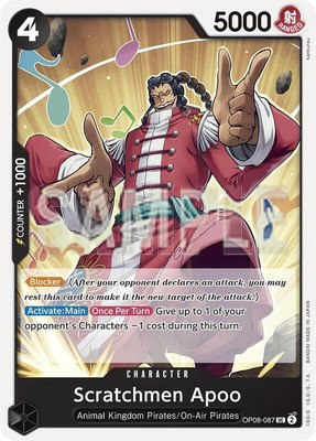 Scratchmen Apoo, Two Legends