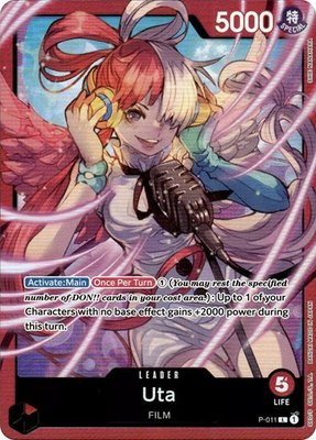 Uta (Premium Card Collection -Uta-), One Piece Promotion Cards