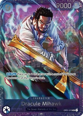 Dracule Mihawk (Treasure Cup 2024), One Piece Promotion Cards