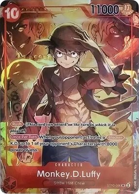 Monkey.D.Luffy (Treasure Booster Set), One Piece Promotion Cards