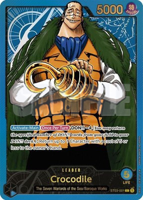 Crocodile (Premium Card Collection -Leader Collection-), One Piece Promotion Cards