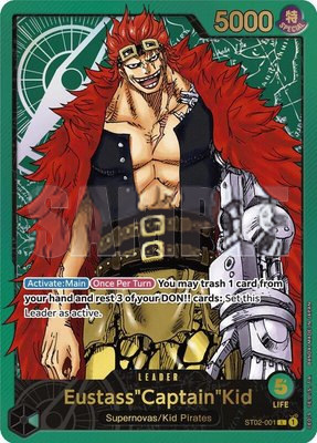 Eustass"Captain"Kid (Premium Card Collection -Leader Collection-), One Piece Promotion Cards