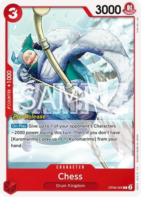 Chess, Two Legends Pre-Release Cards