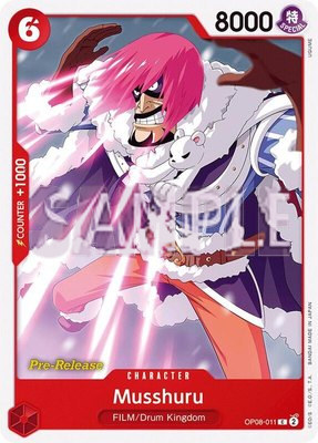 Musshuru, Two Legends Pre-Release Cards