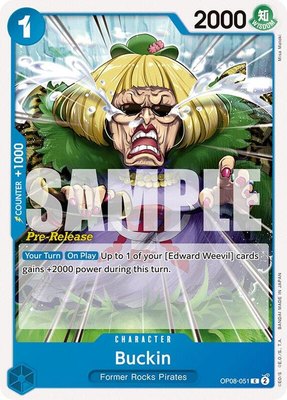 Buckin, Two Legends Pre-Release Cards