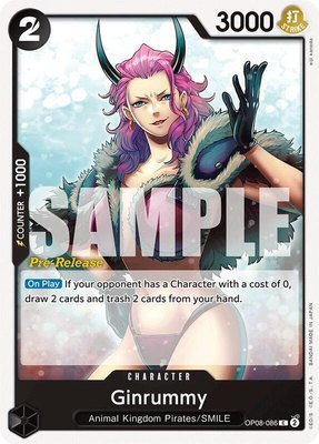 Ginrummy, Two Legends Pre-Release Cards