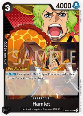 Hamlet, Two Legends Pre-Release Cards