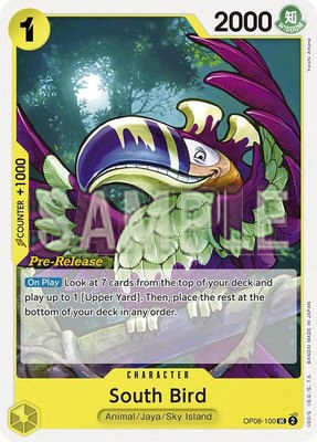 South Bird, Two Legends Pre-Release Cards